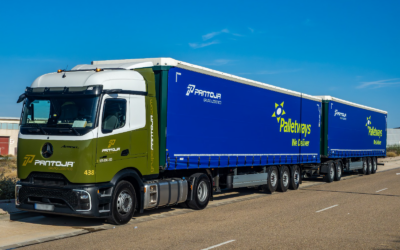 PANTOJA Grupo Logístico incorpora su primer duotrailer a la red Palletways Iberia